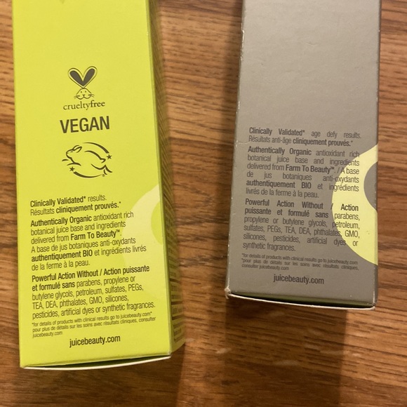 *NWT* TWO products- Juice Beauty Moisturizer & Anti-Wrinkle Boost Serum - Picture 5 of 5